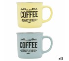 Cup Quid Frappe Fresh Ceramic Multicolour 330 ml