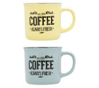 Cup Quid Frappe Fresh Ceramic Multicolour 330 ml