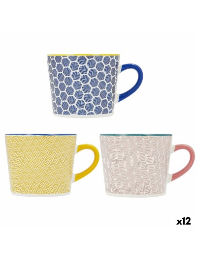 Tasse Quid Pippa Multicouleur Céramique 350 ml (12 Unités)