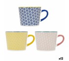 Taza Quid Pippa Multicolor Cerámica 350 ml (12 Unidades)