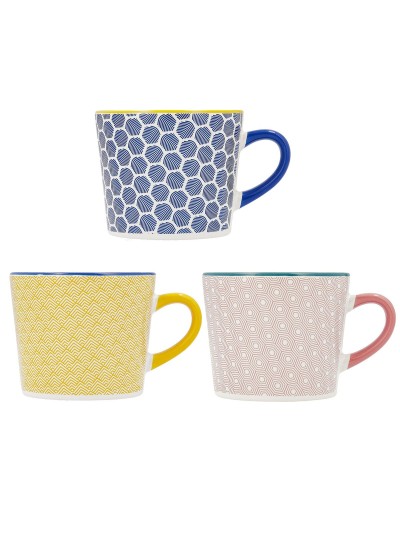 Taza Quid Pippa Multicolor Cerámica 350 ml (12 Unidades)