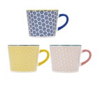 Cup Quid Pippa Multicolour Ceramic 350 ml (12 Units)