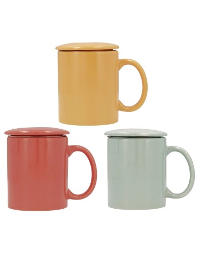 Taza Quid Happy Simply Filtro para Infusiones (330 ml) (12 Unidades)