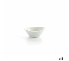Cuenco Ariane Alaska Mini Cerámica Blanco (8,5 x 8,3 x 3,5 cm) (18 Unidades)