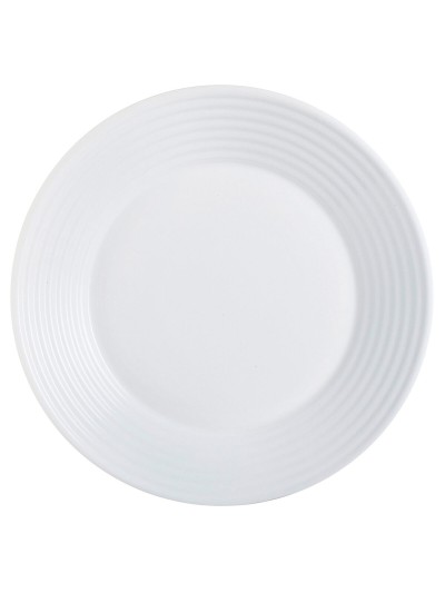 Assiette creuse Luminarc Harena Blanc verre (Ø 23,5 cm) (24 Unités)