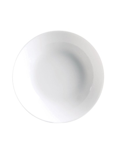 Assiette creuse Luminarc Diwali 20 cm Blanc verre (24 Unités)