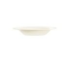 Deep Plate Arcoroc Intensity Beige Glass (22 cm) (24 Units)