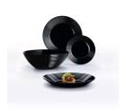 Assiette creuse Luminarc Harena Noir verre (Ø 23,5 cm) (24 Unités)