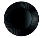 Deep Plate Luminarc Harena Black Glass (Ø 23,5 cm) (24 Units)