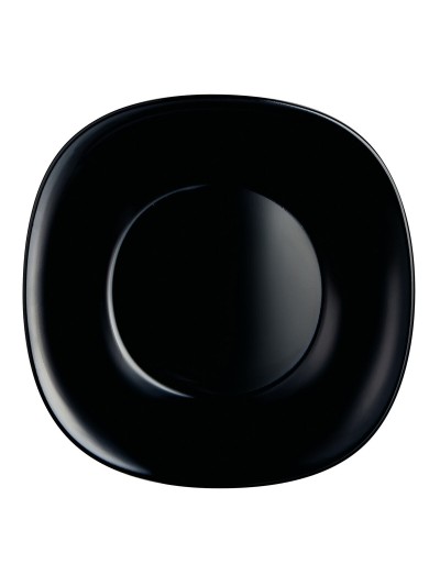 Deep Plate Luminarc Carine Black Glass (Ø 23,5 cm) (24 Units)