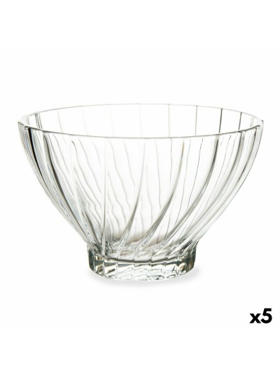 Set de Bols Transparent verre (Ø 10,8 x 7 cm) (290 ml) (5 Unités)