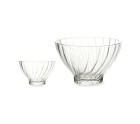 Set de Cuencos Transparente Vidrio (Ø 10,8 x 7 cm) (290 ml) (5 Unidades)