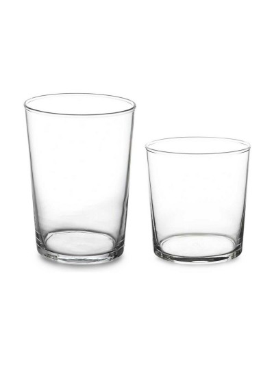 Set of glasses Bistro Transparent Glass (380 ml) (2 Units) (510 ml)
