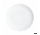 Plato de Postre Luminarc Pampille Blanco Vidrio (19 cm) (24 Unidades)
