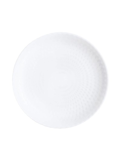 Plato de Postre Luminarc Pampille Blanco Vidrio (19 cm) (24 Unidades)