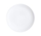 Dessert dish Luminarc Pampille White Glass (19 cm) (24 Units)