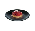 Dessert dish Luminarc Pampille Black Glass (19 cm) (24 Units)