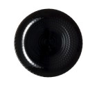 Plato de Postre Luminarc Pampille Negro Vidrio (19 cm) (24 Unidades)