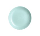 Dessert dish Luminarc Pampille Turquoise Glass (19 cm) (24 Units)