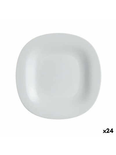 Plato de Postre Luminarc Carine Granit Ø 19,5 cm Gris Vidrio (24 Unidades)