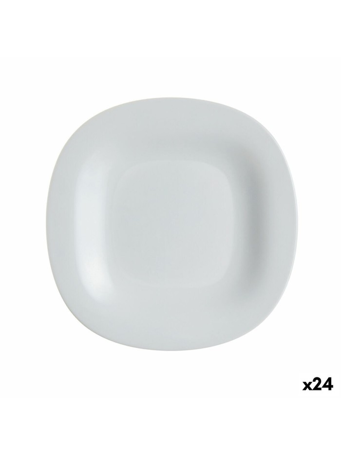 Dessert dish Luminarc Carine Granit Ø 19,5 cm Grey Glass (24 Units)