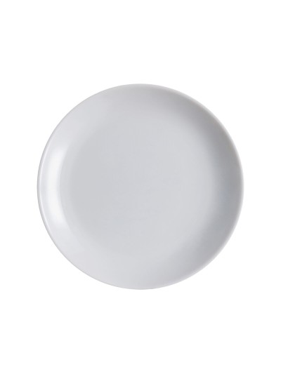 Plato de Postre Luminarc Diwali Gris Vidrio Vidrio templado (19 cm) (24 Unidades)