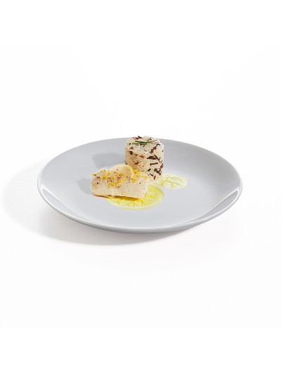 Plato de Postre Luminarc Diwali Gris Vidrio Vidrio templado (19 cm) (24 Unidades)