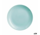 Dessert dish Luminarc Diwali Turquoise Glass (19 cm) (24 Units)