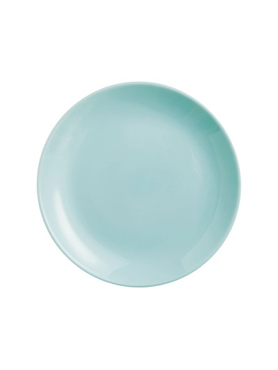 Dessert dish Luminarc Diwali Turquoise Glass (19 cm) (24 Units)