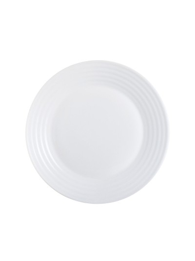 Plato de Postre Luminarc Harena Blanco Vidrio (19 cm) (24 Unidades)