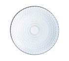 Flat plate Luminarc Pampille Transparent Glass (25 cm) (24 Units)