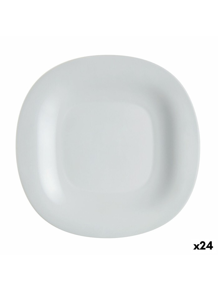 Flat plate Luminarc Carine Granit Grey Glass Ø 27 cm