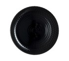 Plato Llano Luminarc Pampille Negro Vidrio (25 cm) (24 Unidades)