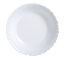Assiette plate Luminarc Feston Blanc verre (25 cm) (24 Unités)