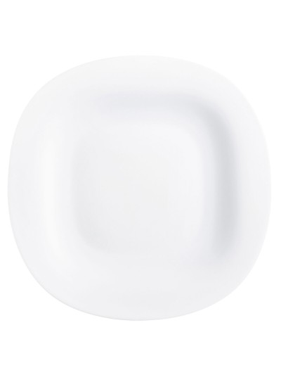 Flat plate Luminarc Carine White Glass (Ø 26 cm) (24 Units)