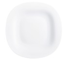 Flat plate Luminarc Carine White Glass (Ø 26 cm) (24 Units)