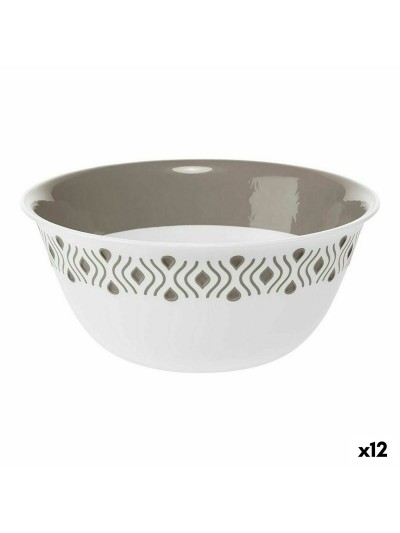 Bol Stefanplast Tosca Beige Plastique 23 x 10 x 23 cm (12 Unités)