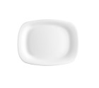 Serving Platter Bormioli Rocco Parma Rectangular White Glass (18 x 21 cm) (24 Units)