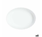 Plat à Gratin Luminarc Trianon Oblongue Blanc verre 31 x 24 cm (6 Unités)