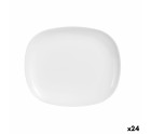 Fuente de Cocina Luminarc Sweet Line Rectangular Blanco Vidrio (28 x 33 cm) (24 Unidades)