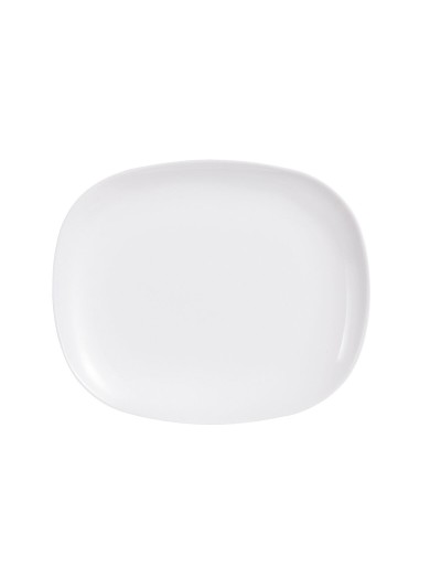 Fuente de Cocina Luminarc Sweet Line Rectangular Blanco Vidrio (28 x 33 cm) (24 Unidades)