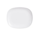 Fuente de Cocina Luminarc Sweet Line Rectangular Blanco Vidrio (28 x 33 cm) (24 Unidades)