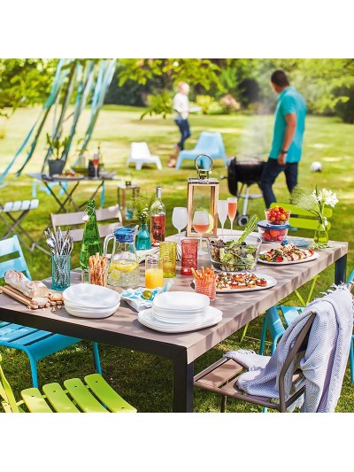 Plat à Gratin Luminarc Sweet Line Rectangulaire Blanc verre (28 x 33 cm) (24 Unités)