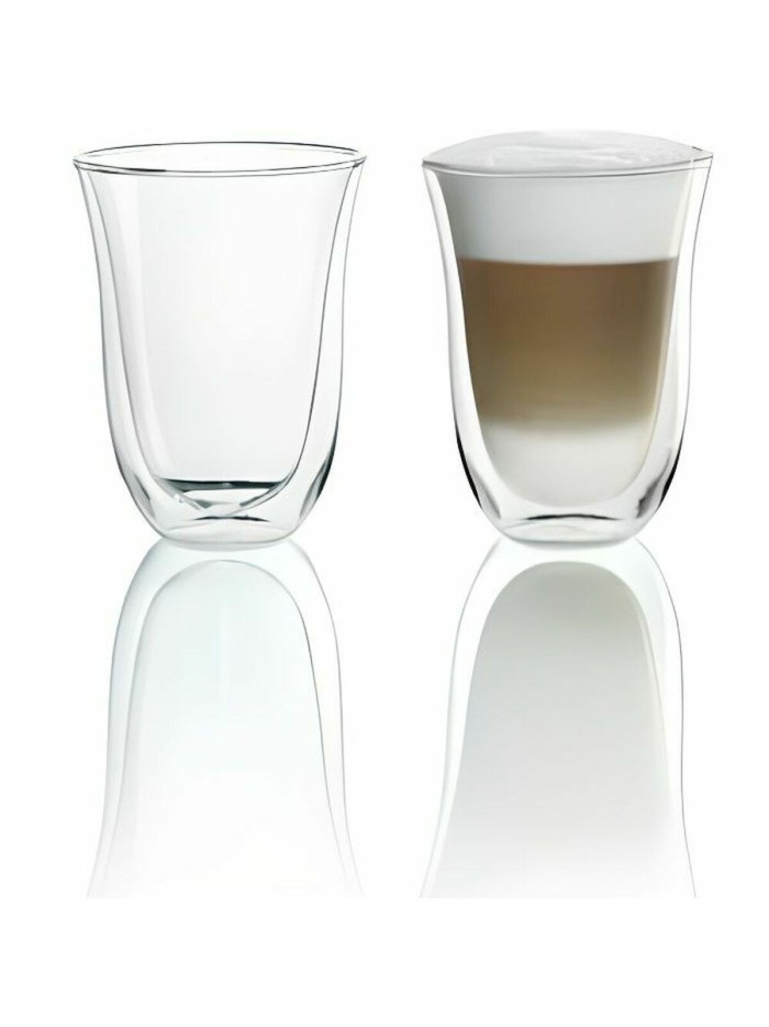 Set de Verres DeLonghi 5513214611 22 cl Transparent (2 Unités)
