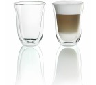 Set of glasses DeLonghi 5513214611 22 cl Transparent (2 Units)
