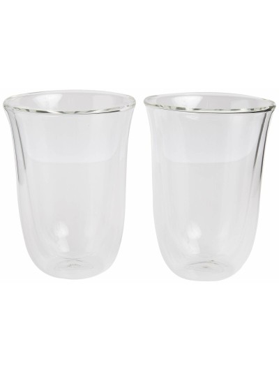 Set of glasses DeLonghi 5513214611 22 cl Transparent (2 Units)