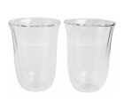 Set de Vasos DeLonghi 5513214611 22 cl Transparente (2 Unidades)