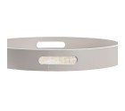 Bandeja de Aperitivos DKD Home Decor Azul Blanco 35 x 35 x 5 cm Madera MDF (2 Unidades)