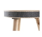 Bandeja DKD Home Decor Negro Natural Madera 41 x 41 x 50 cm
