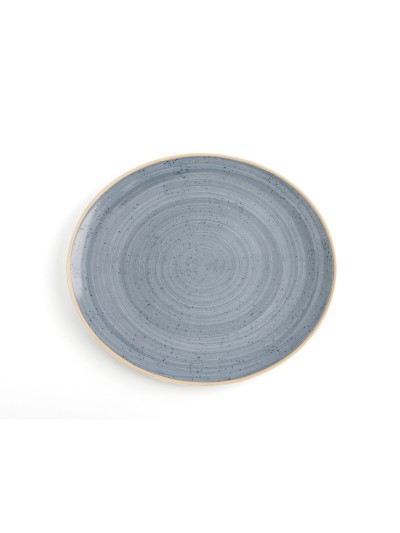 Assiette plate Ariane Terra Bleu Céramique 30 x 27 cm (6 Unités)